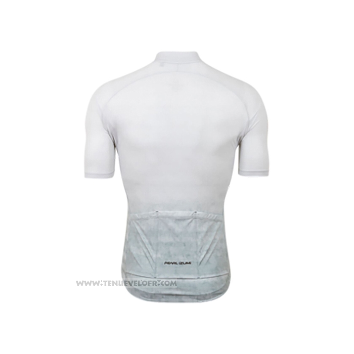 2021 Maillot Cyclisme Pearl Izumi Blanc Gris Manches Courtes et Cuissard
